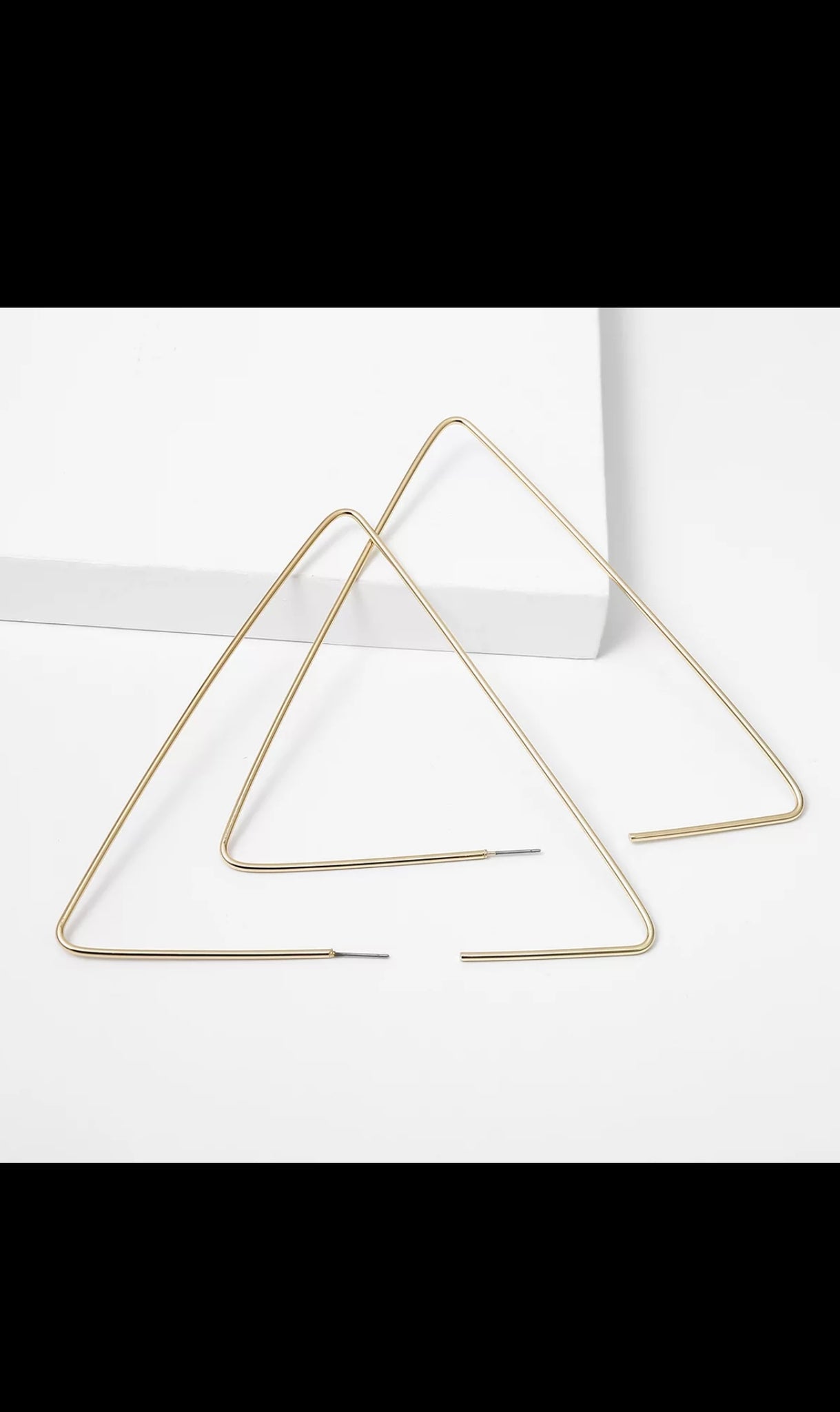 Try Me Triangle Earrings